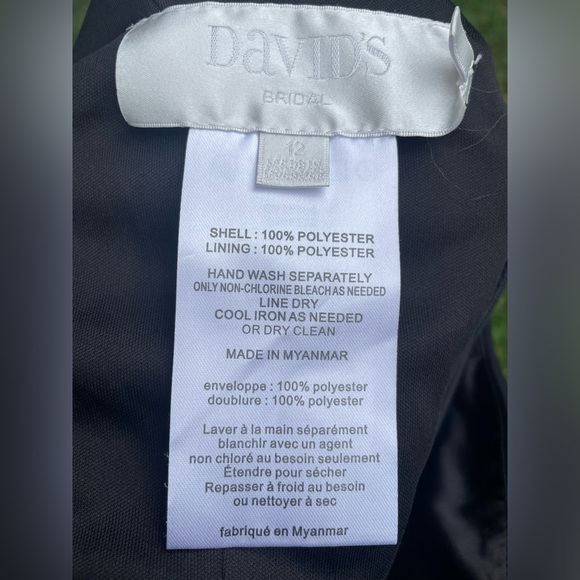 David’s Bridal Formal Dress Size 12 - Picture 3 of 8